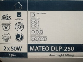 Svietidlo typu downlight MATEO DLP-250-GR - NOVÉ - 2