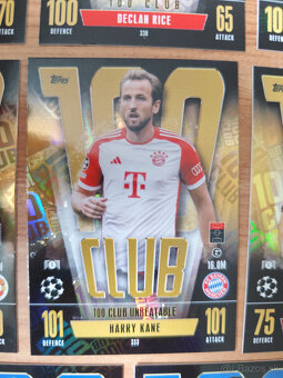 Futbalové kartičky Match Attax Extra 2023/24 - 100 Club - 2