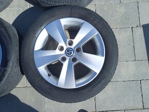 Elektrony disky skoda Seat Audi VW original 5x112 R16 - 2