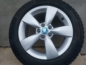 Nové zimné komplety 15" original ŠKODA RAPID, FABIA III - 2