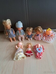 Retro malé bábiky - 2