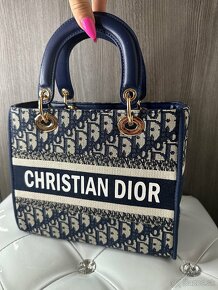 Christian Dior kabelka tmavomodrá - 2