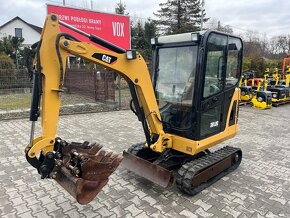 Minibager minirypadlo CAT 301.8 C, Kubota JCB Terex Takeuchi - 2