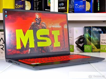 Herný notebook MSI THIN GF75 | 1650 | 16GB RAM | SSD - 2