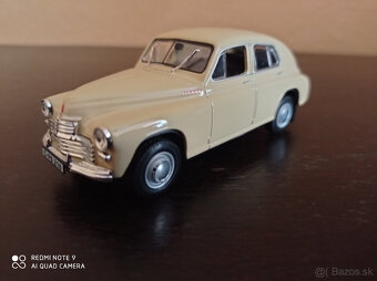 4x Legendarne auta čssr Gaz Volga Pobieda 1:43 , 1/43 - 2