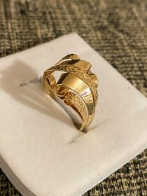 Damsky zlatý  prsten 14karat - 2