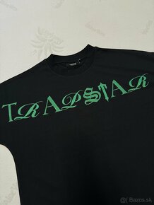 Trapstar Script Tričko Black - 2