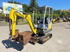 Minibager minirypadlo Wacker Neuson 1404 , Kubota, JCB - 2