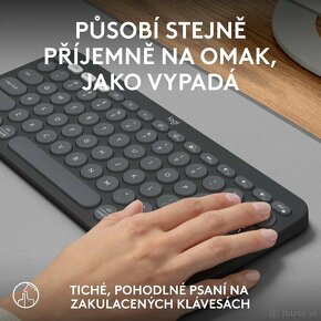 Logitech Pebble Keyboard 2 K380s, Graphite – US INTL - 2