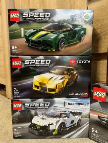 P: LEGO Speed Champions sety - nové, nerozbalené - 2