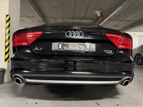 Predám zadný nárazník Audi A7 4G Sline c7 - 2