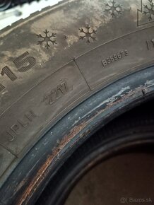 Zimné pneumatiky 2ks Dunlop 195/65 R15 91T - 2