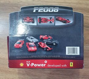 SHELL V-POWER Ferrari F2008 Car Miniature 1:38 - 2