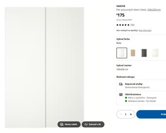 Ikea HASVIK 150x236cm (50% zľava) - 2