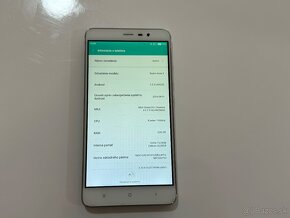 Xiaomi Redmi Note 3 3/32GB dobrý stav - 2