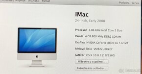 predám iMac 2008 - 2