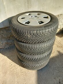 Zimne pneumatiky 195/65R15 plus disky - 2