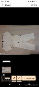 Pánske kimono Adidas judo elite white - 2