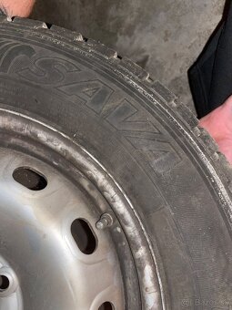 Plechové disky+pneu zimne 4ks 215/65 R16C 5x114,3 - 2