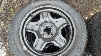 Sada diskov Dacia renault 6Jx16H2 s pneu Semperit 205/55 R16 - 2