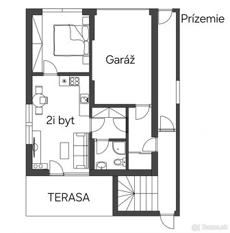 Predaj rodinný dom, Turčianske Teplice - 2 byty, garáž, - 2