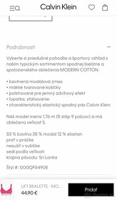 Športová podprsenka / bralet Calvin Klein, veľ.M - 2