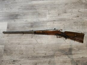 Historická terčová guľovnica MAUSER M71 - pred rokom 1890 - 2