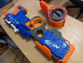 Nerf  Hyperfire Elite elektrická detská zbraň - 2