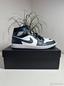 Jordan 1 mid Armory navy pánske tenisky 45 - 2