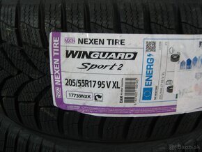 Zimné  pneumatiky NEXEN 205/55 R17 XL - 2