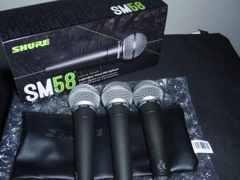 Mikrofón Shure SM58-LCE vokálny dynamický - 2