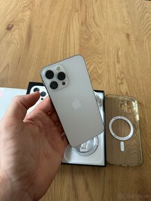 iPhone 13 Pro Max 128 gb Silver v záruke + príslušenstvo - 2