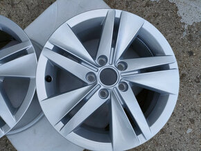 Originál alu disky VW Golf VIII, Škoda 16" 7Jx16 5x112, ET48 - 2