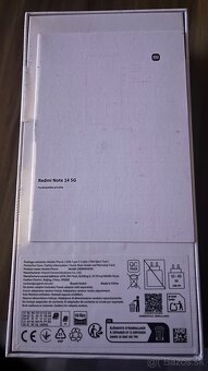 Čierny Xiaomi redmi note 14 5g 8gb/256gb - 2