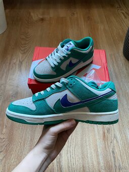 Nike Dunk Low SE (38,5) Neptune Green and Sail - 2