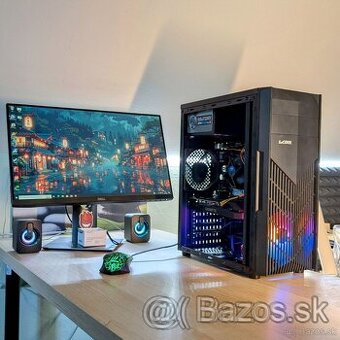 Herný PC so zárukou • i5 8400 • GTX 1660 Ti 6G • 16G - 2