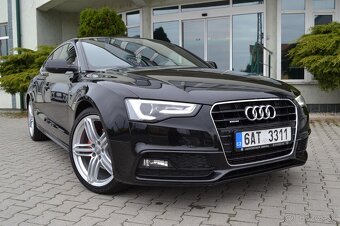 AUDI A5 B8 2.0 TFSI 3X S LINE, KOŽA, NAVI, FÓLIE, BIXENÓNY - 2