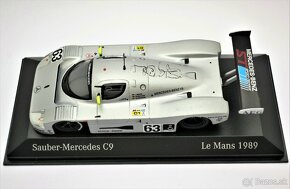 Stanley Dickens orig. autogramy Le Mans 1989 Sauber Mercedes - 2