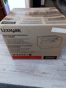 Predám laserovú tlačiareň Lexmark 460dn - 2