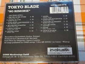 CD TOKYO BLADE - NO REMORSE 1989 1.PRESS GERMANY - 2