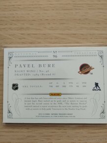 Predám hokejovú kartičku Pavel Bure National Treasures hrubá - 2