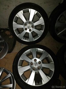 4ks alu disky 5x110 R17 pneu - 2