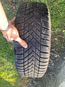 Predám zimné pneumatiky na diskoch  205/55 R16 91H - 2