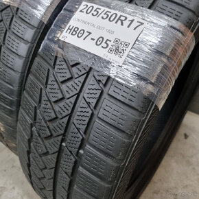 Zimné pneumatiky 205/50 R17 CONTINENTAL DOT1820 - 2