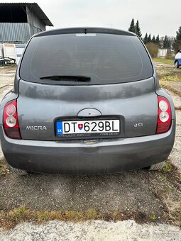 Nissan micra 1,5 diesel - 2