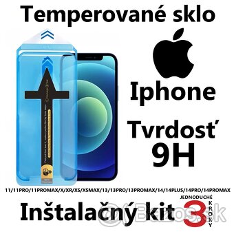 Inštalačný kit temperovaného skla na APPLE tvrdosti 9H - 2