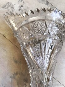 Kryštálová váza Bohemia crystal - 2