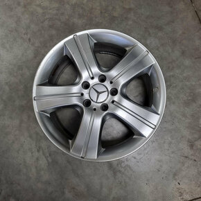 Originál Mercedes Benz disky 5x112 R18 ET60 - 2