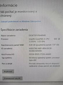 Predám PC i5, 8GB RAM, Radeon 6850 1GB - 2