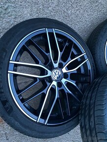 Predám hliníkové disky MSW + letné pneumatiky 225/40 R18 - 2